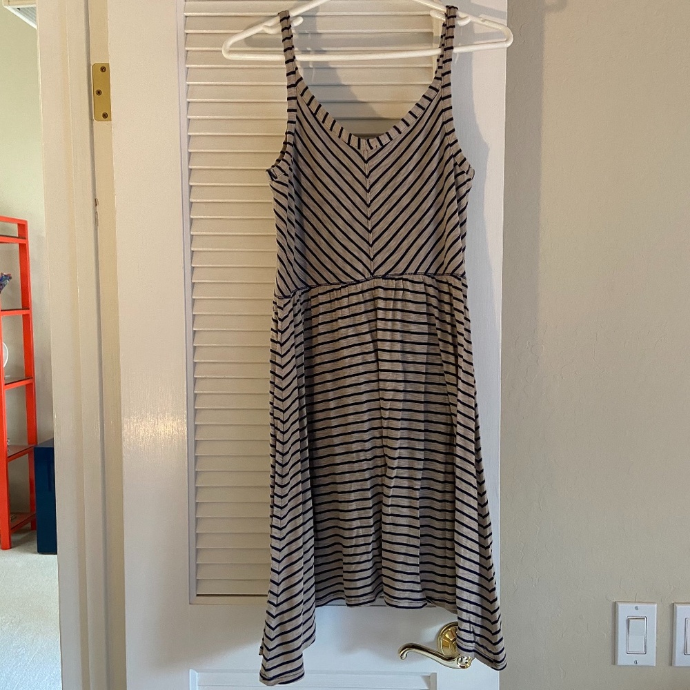 Splendid Spaghetti Strapped Stripped Dress